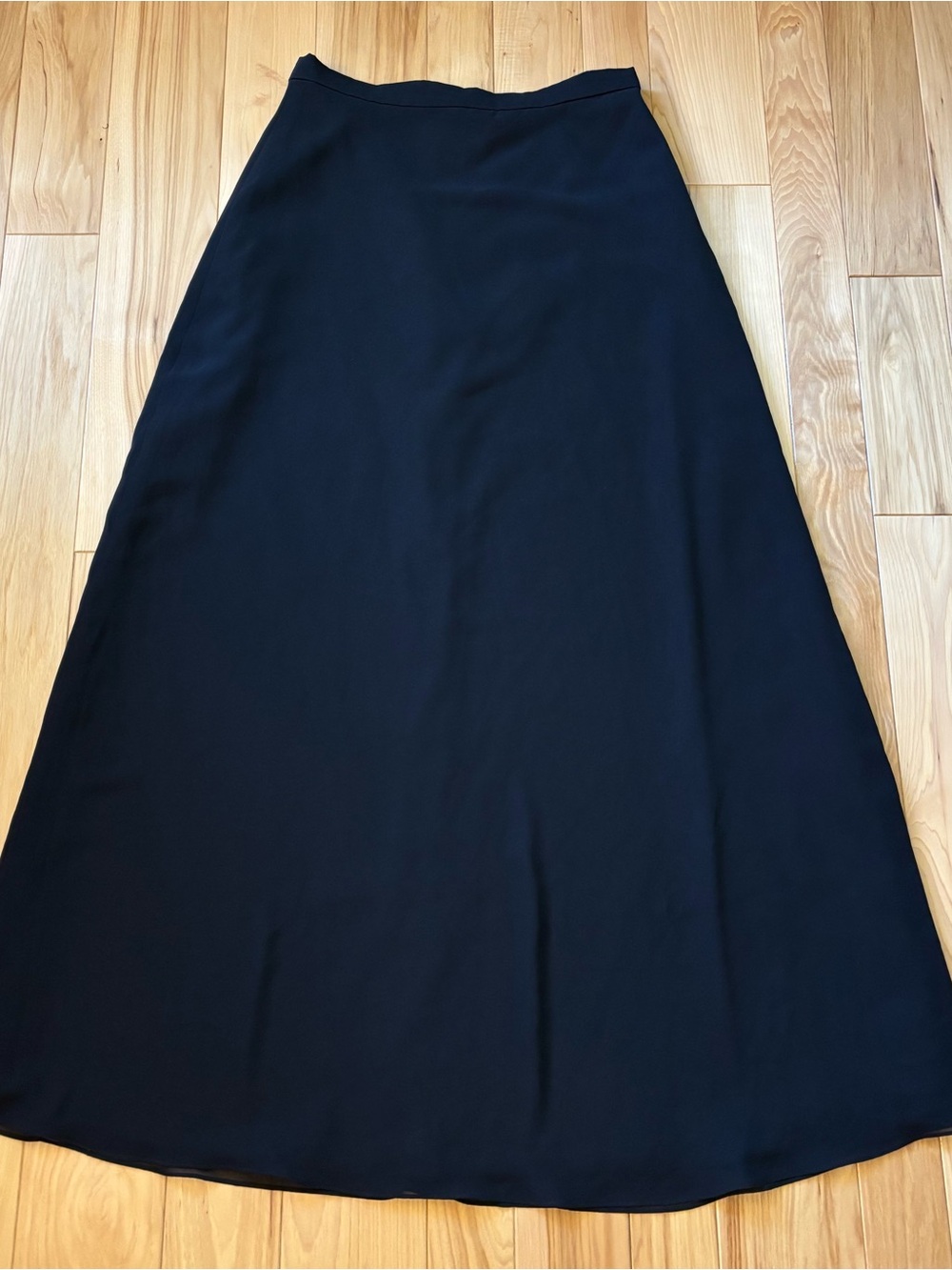 NEW Vintage Impression Black High Waisted Formal Maxi Skirt